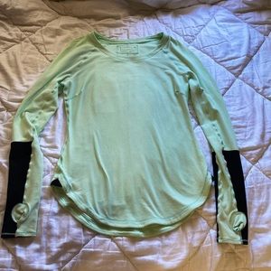 Lululemon Mint Green Long Sleeve Top